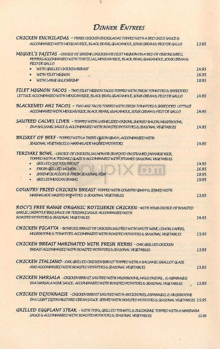 Marmalade Cafe - Malibu, CA menu_pic