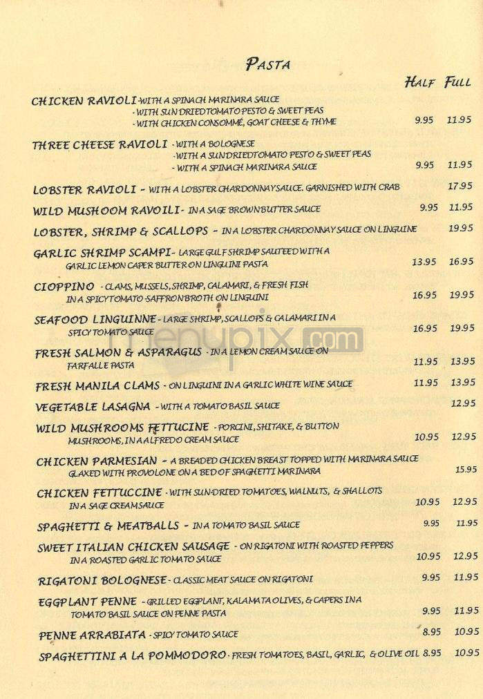 Marmalade Cafe - Malibu, CA menu_pic
