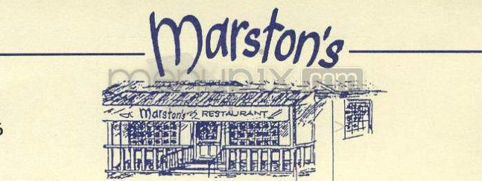Marston's Restaurant - Pasadena, CA menu_pic