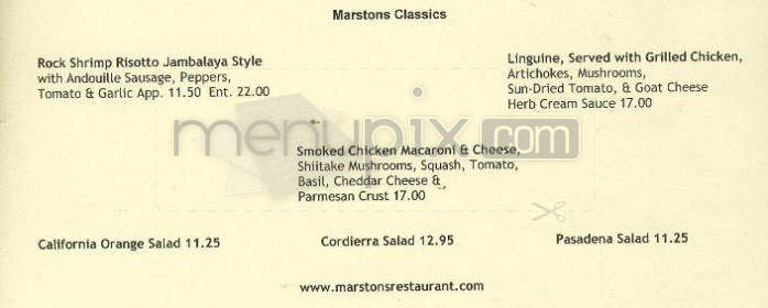 /204050/Marstons-Restaurant-Pasadena-CA - Pasadena, CA