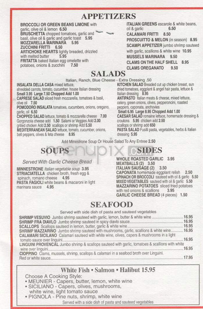 Mazzarino's - Sherman Oaks, CA menu_pic