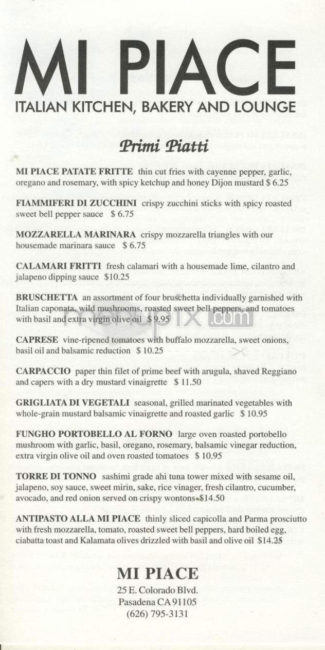 /203819/Mi-Piace-Italian-Kitchen-Pasadena-CA - Pasadena, CA