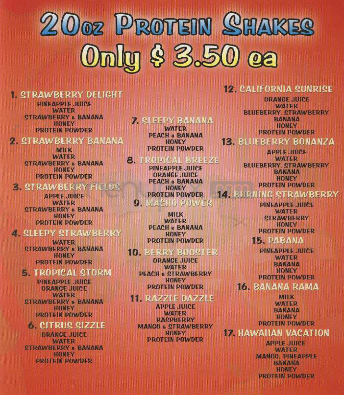 Milano's Deli - Pasadena, CA menu_pic