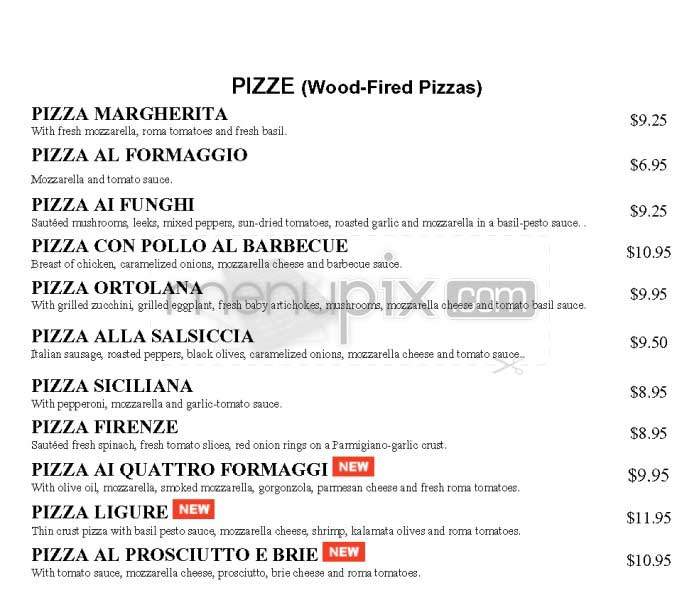 Milano's - Glendale, CA menu_pic