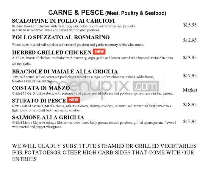 Milano's - Glendale, CA menu_pic