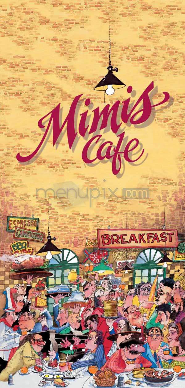 Mimi's Bistro & Bakery - Chatsworth, CA menu_pic
