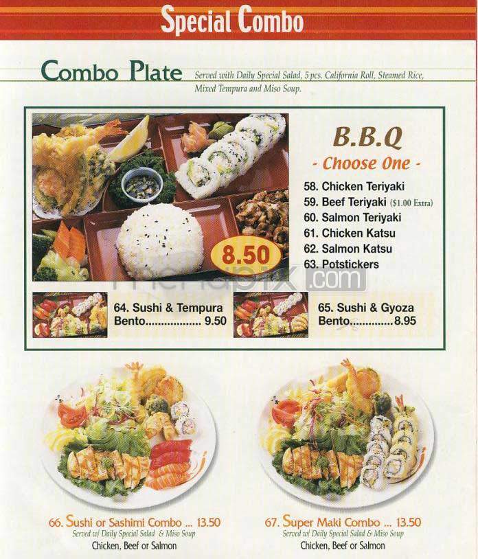Miyako - Los Angeles, CA menu_pic