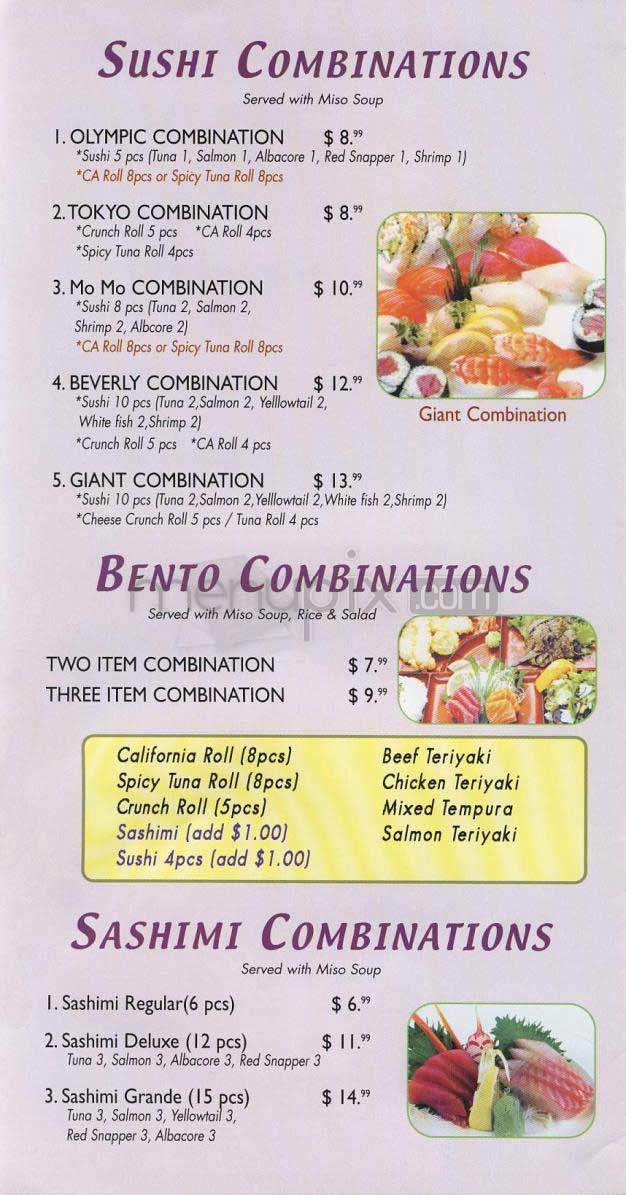 Mo Mo - Los Angeles, CA menu_pic