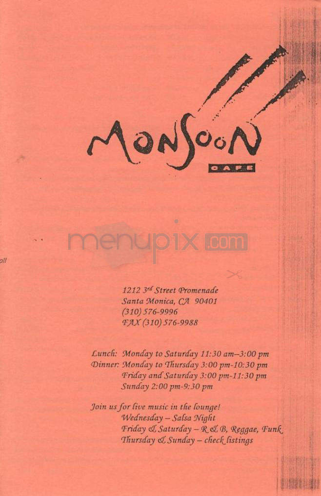 /200723/Monsoon-Cafe-Santa-Monica-CA - Santa Monica, CA