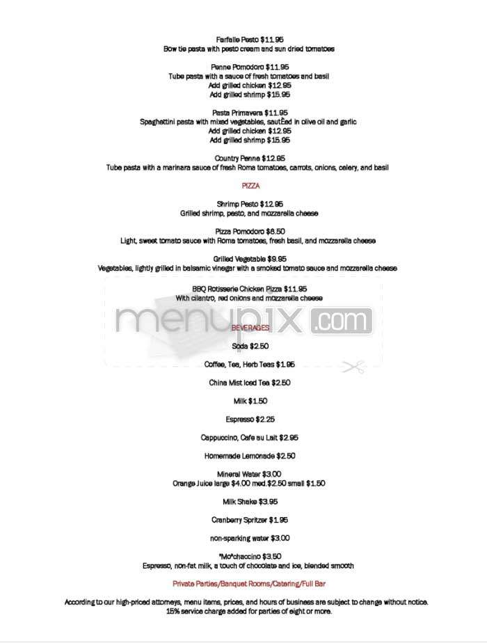 Mo's - Burbank, CA menu_pic