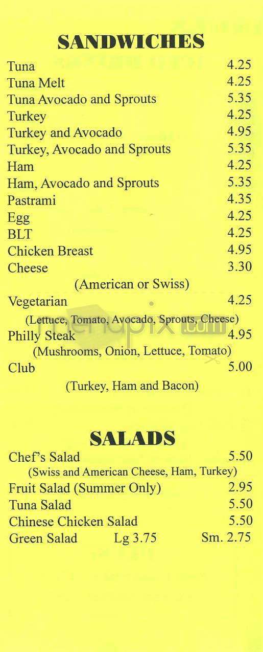 Mr. Coney Island - Los Angeles, CA menu_pic