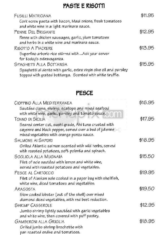 Mulholland Grill - Los Angeles, CA menu_pic