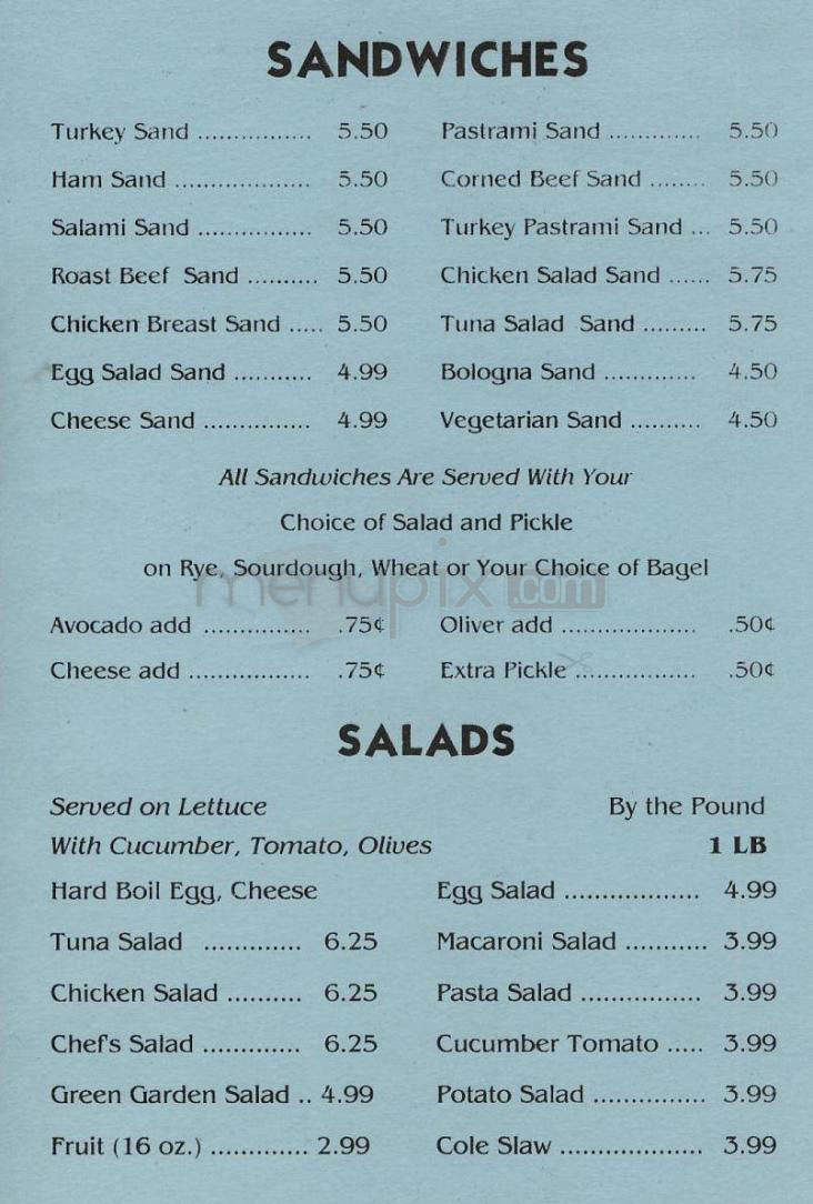 New York Hot Bagels & Deli - Sherman Oaks, CA menu_pic