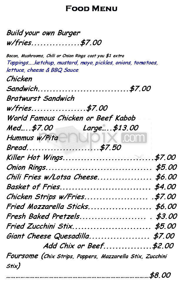 Naja's Place - Redondo Beach, CA menu_pic