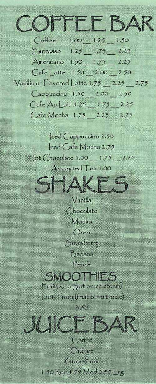Nazo's Bakery - Los Angeles, CA menu_pic