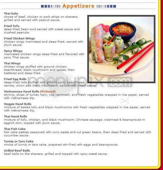 Noodle World - Pasadena, CA menu_pic