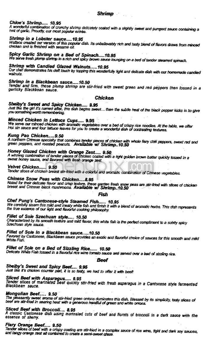 New Moon - Los Angeles, CA menu_pic