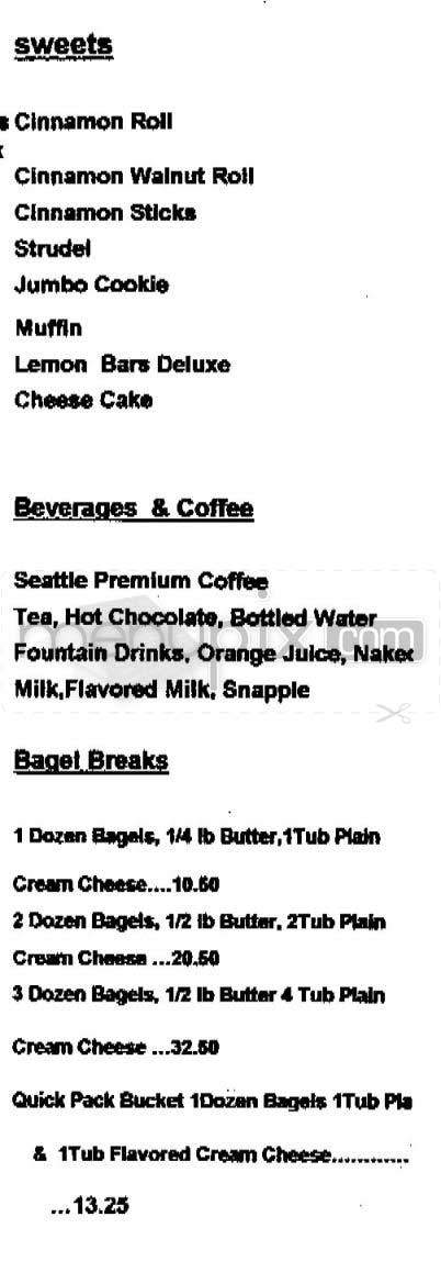 New York Bagel and Cafe - Sherman Oaks, CA menu_pic