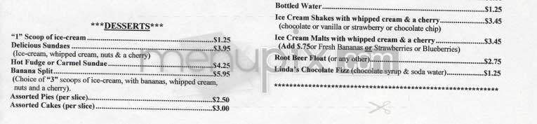 Nick's Coffee Shop - Los Angeles, CA menu_pic