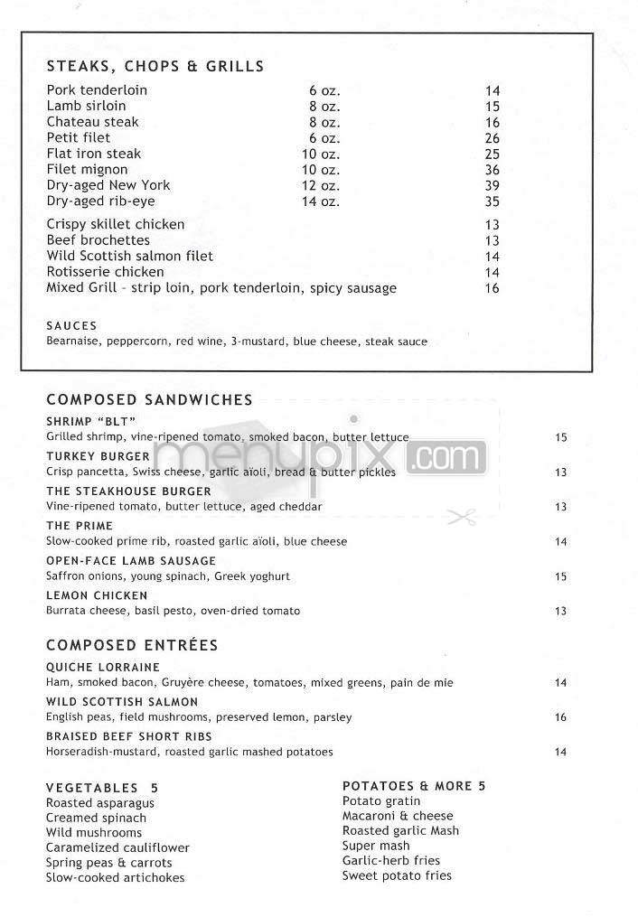 Nick & Steph's - Los Angeles, CA menu_pic