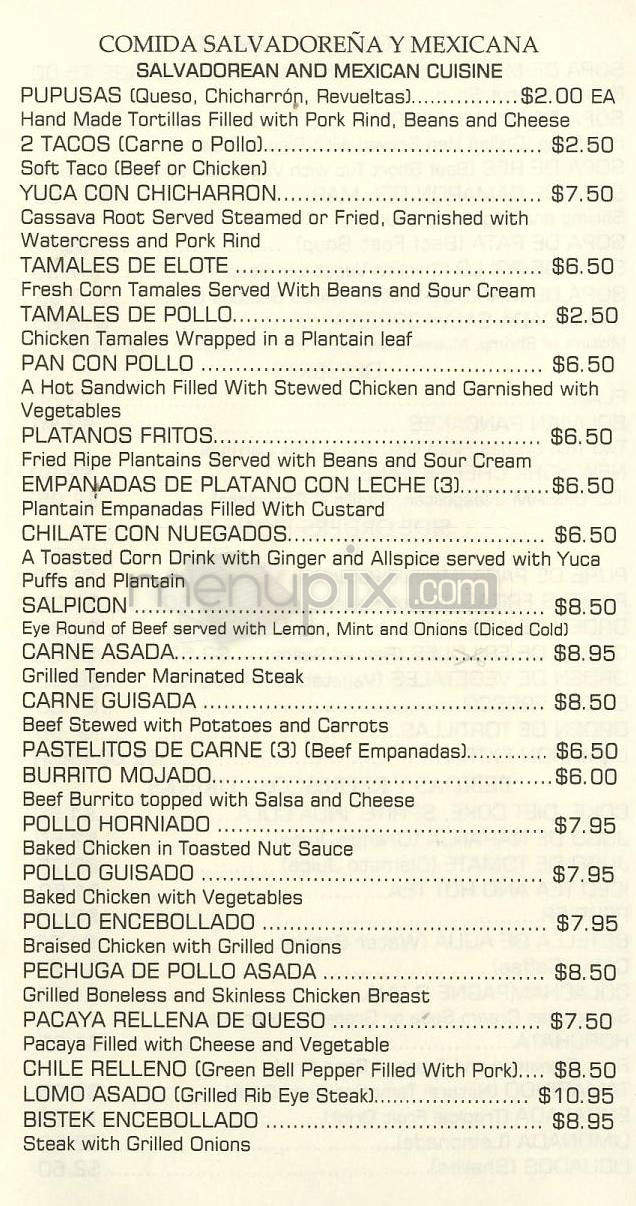 Norah's Place - North Hollywood, CA menu_pic