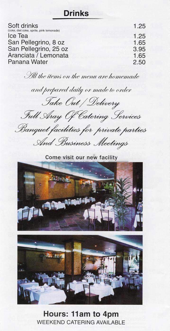 O'Mamma Mia - Los Angeles, CA menu_pic