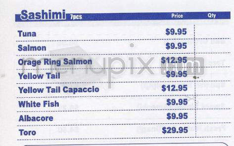 Ohana - Pasadena, CA menu_pic