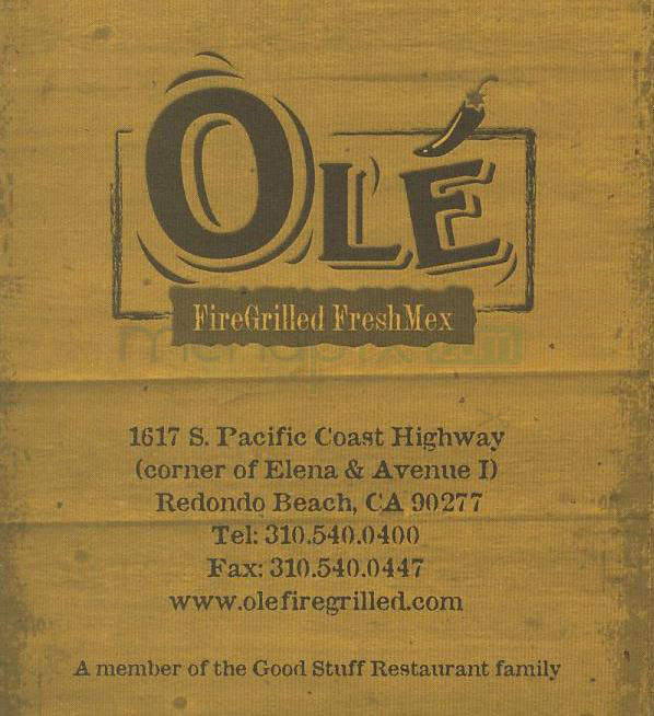 /202308/Ole-Fire-Grilled-Mex-Redondo-Beach-CA - Redondo Beach, CA