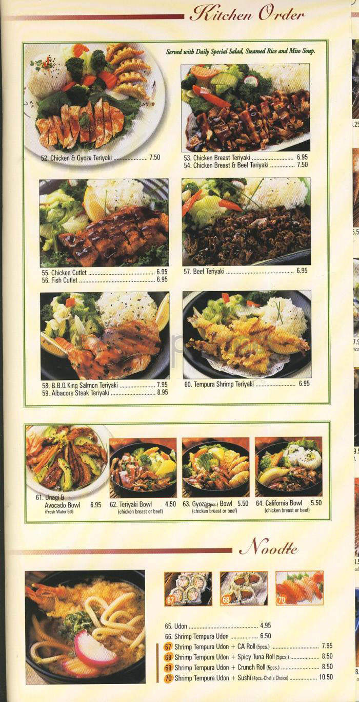 Olso - Glendale, CA menu_pic