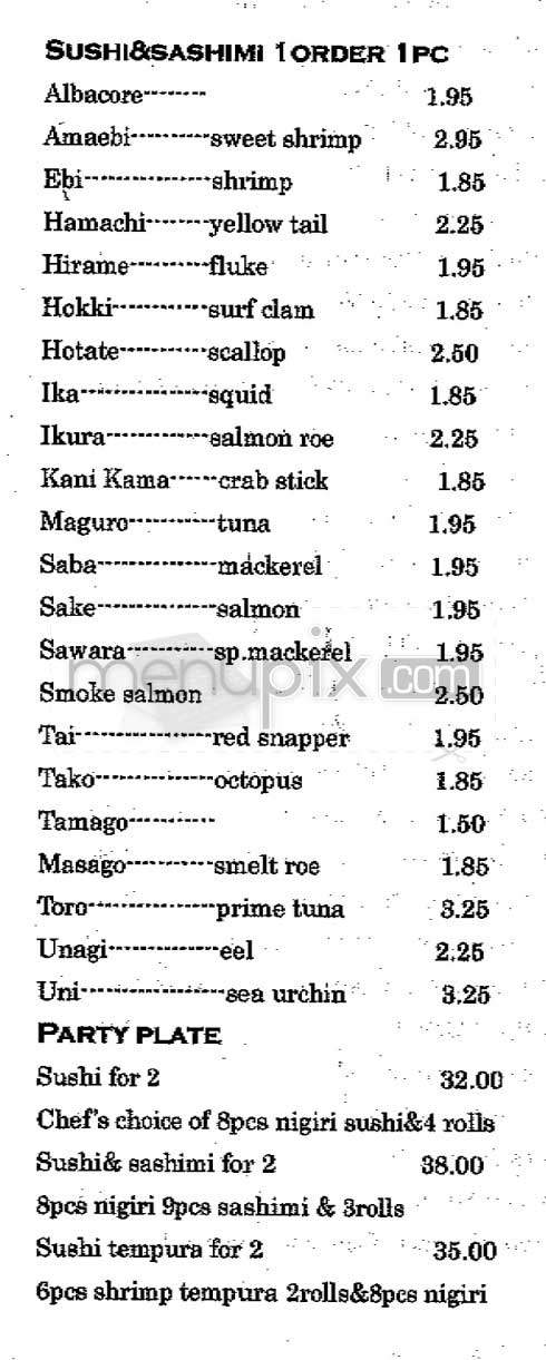 Oriental Breeze - Redondo Beach, CA menu_pic