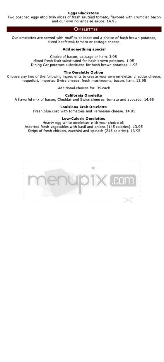 Pacific Dining Car - Los Angeles, CA menu_pic