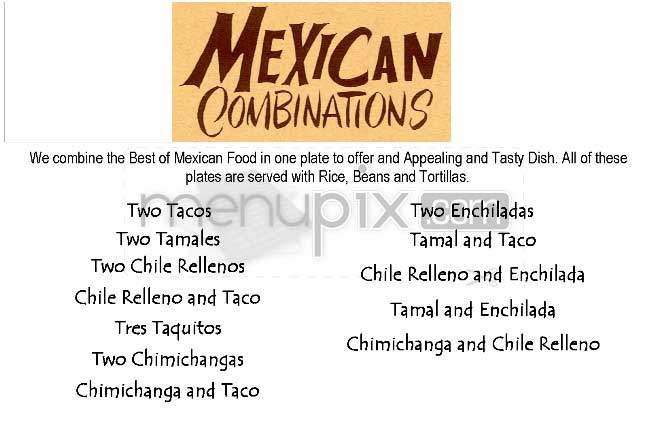 Paco's Tacos Cantina - Los Angeles, CA menu_pic