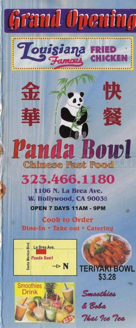 /204428/Panda-Bowl-Louisiana-Famous-Fried-Chicken-West-Hollywood-CA - Los Angeles, CA