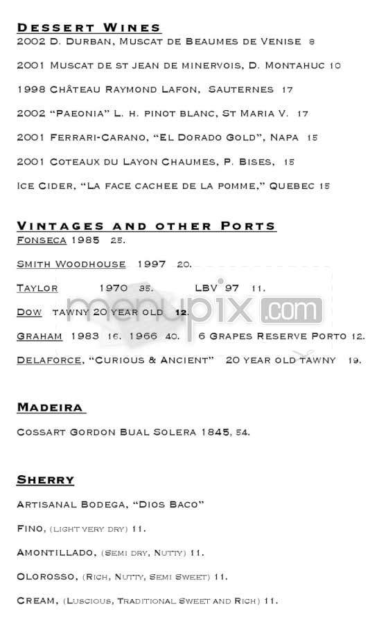 Patina - Los Angeles, CA menu_pic