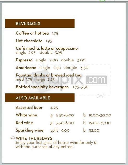 Patinette - Los Angeles, CA menu_pic