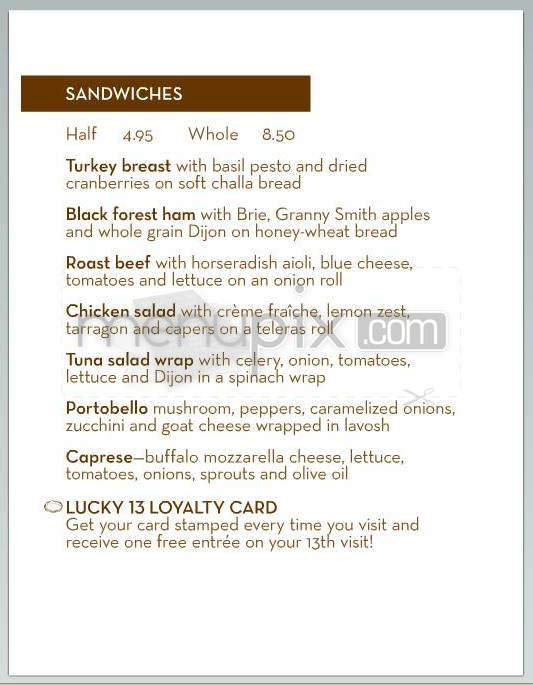 Patinette - Los Angeles, CA menu_pic