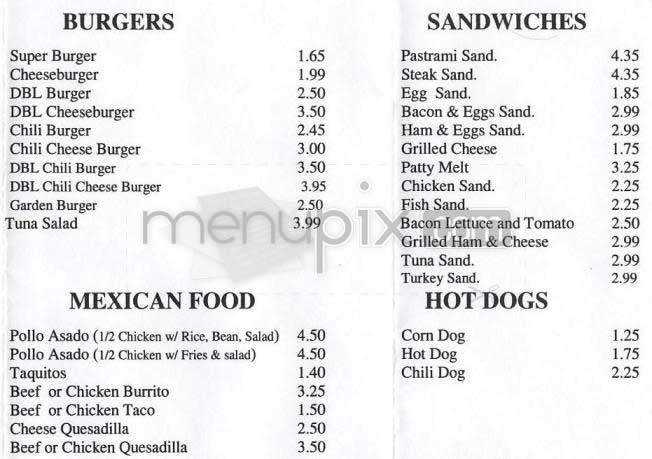 Patra Burgers - Los Angeles, CA menu_pic