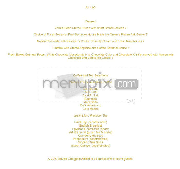Pearl - Novato, CA menu_pic