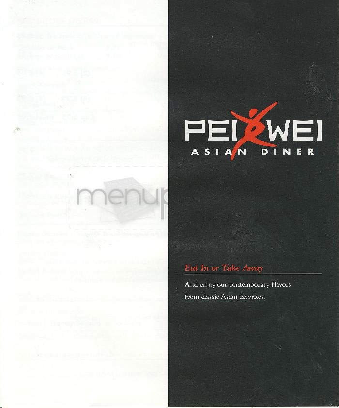 /821789/Pei-Wei-Asian-Diner-Menu-Scottsdale-AZ - Scottsdale, AZ