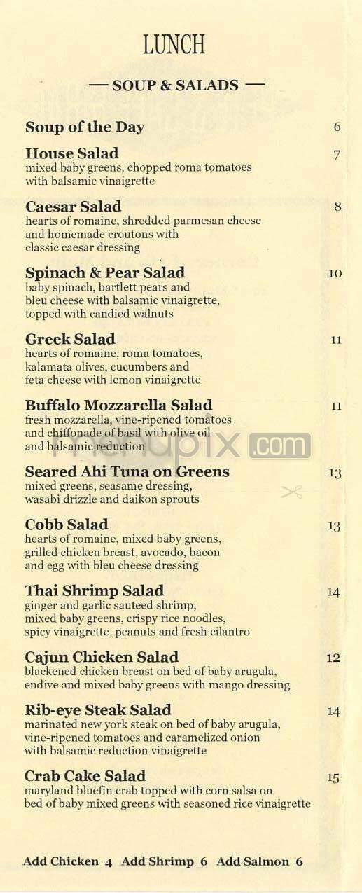 Pete's Cafe & Bar - Los Angeles, CA menu_pic