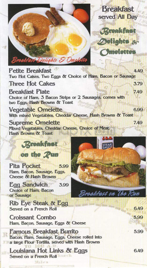 Petit Cafe - El Segundo, CA menu_pic