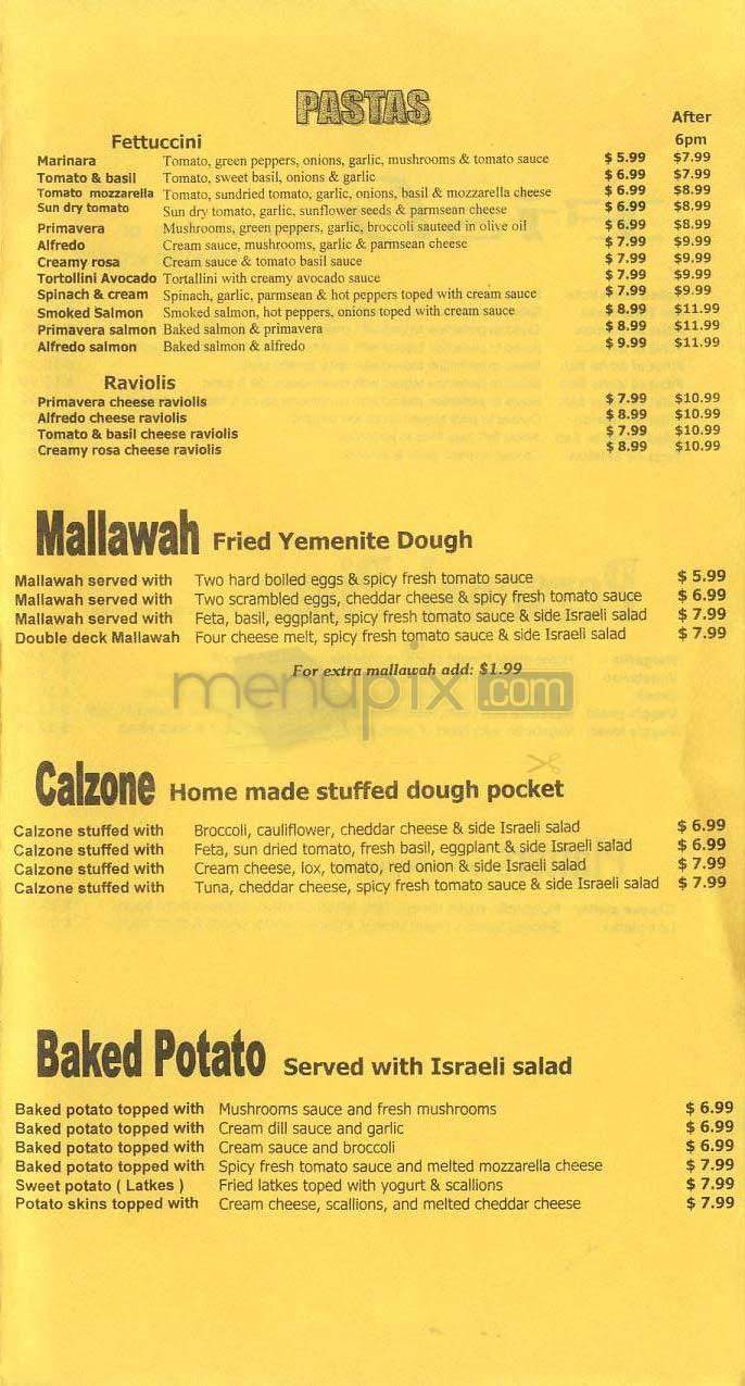 Pico Cafe - Los Angeles, CA menu_pic