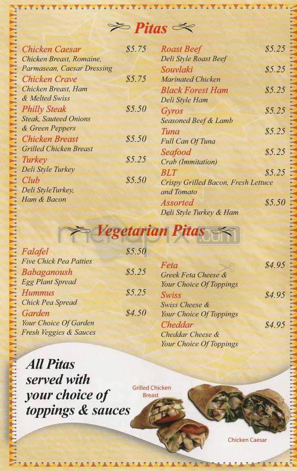 Pita Pit - West Hollywood, CA menu_pic