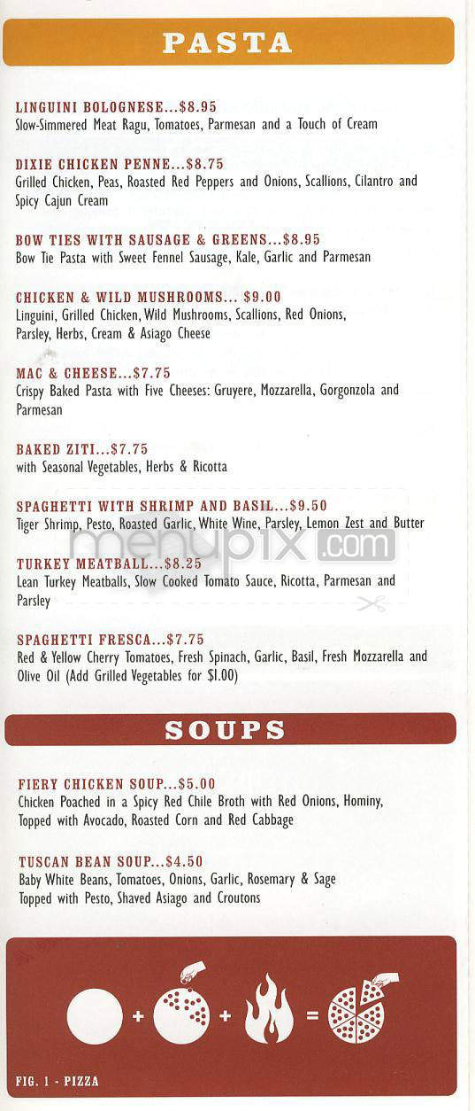 Pitfire Pizza Company - Los Angeles, CA menu_pic