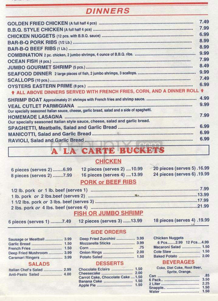 Pizza Man He Delivers - Burbank, CA menu_pic