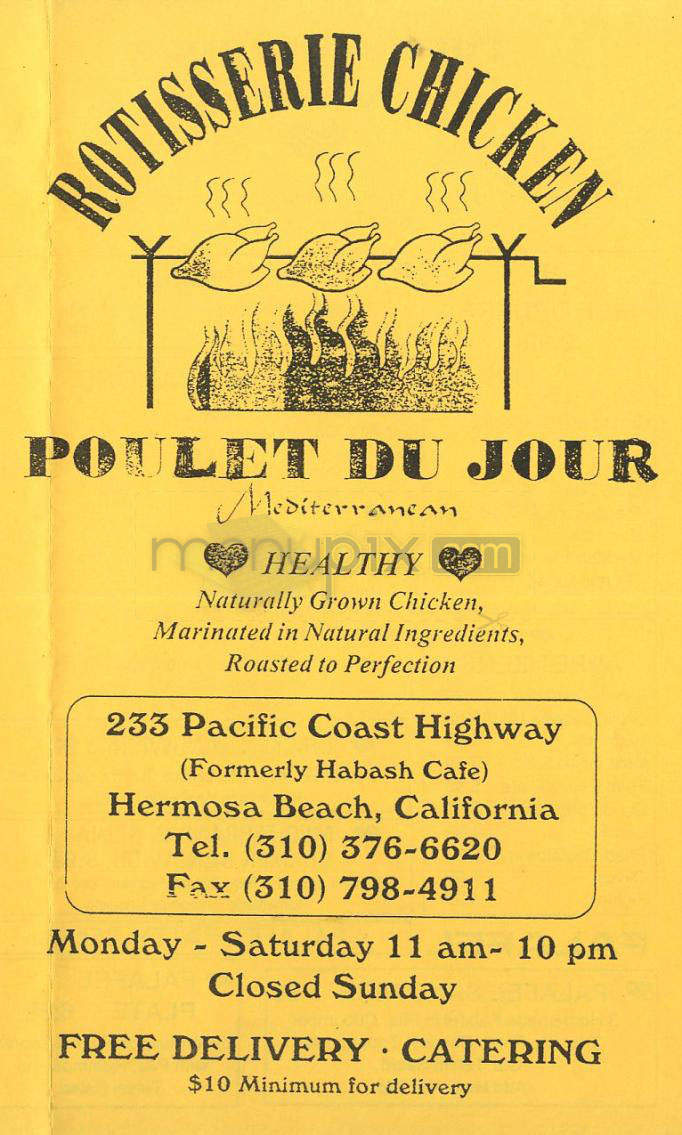 /202468/Poulet-Du-Jour-Hermosa-Beach-CA - Hermosa Beach, CA
