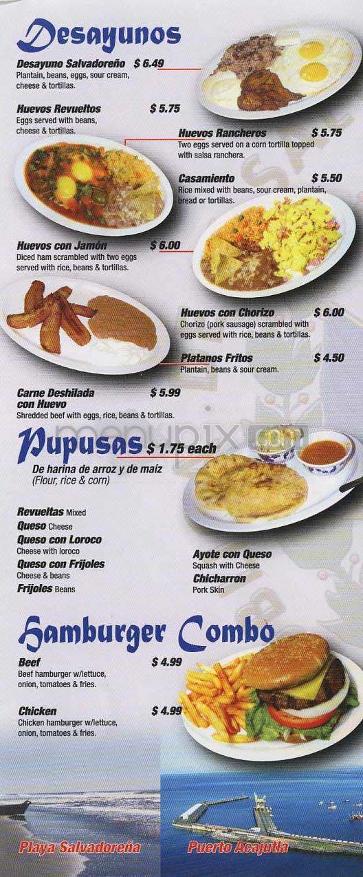 Pulgarsito Quierido - Los Angeles, CA menu_pic
