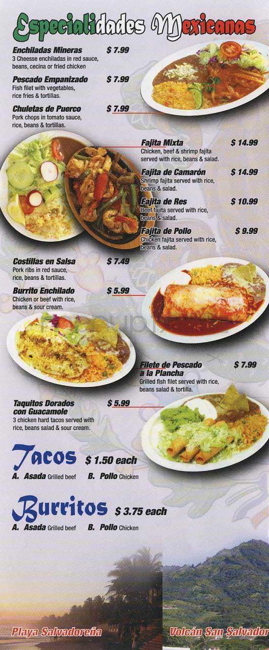 Pulgarsito Quierido - Los Angeles, CA menu_pic