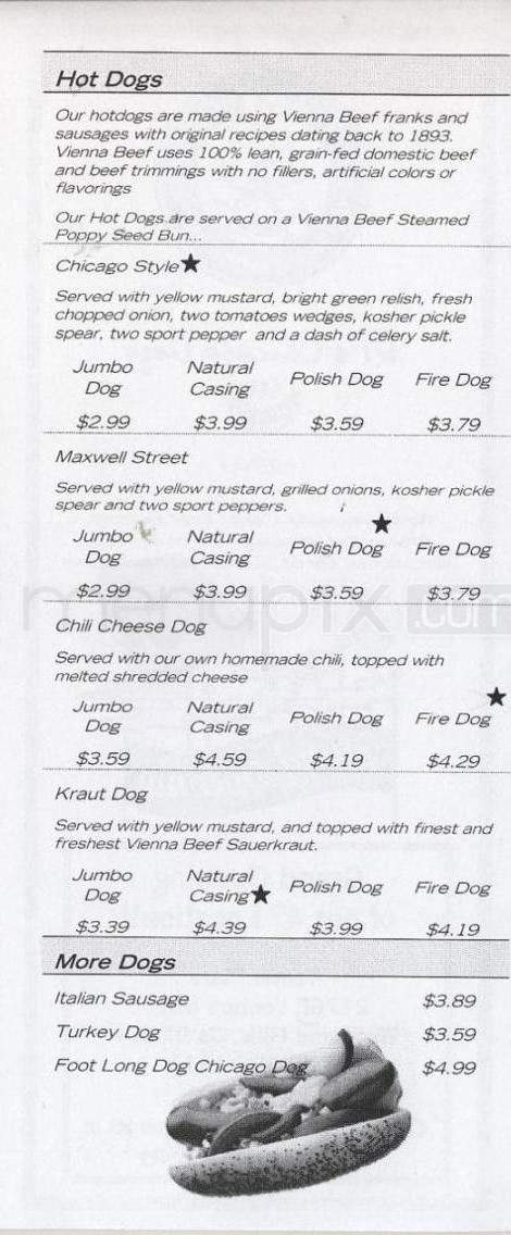 QT Chicago Dogs - Woodland Hills, CA menu_pic