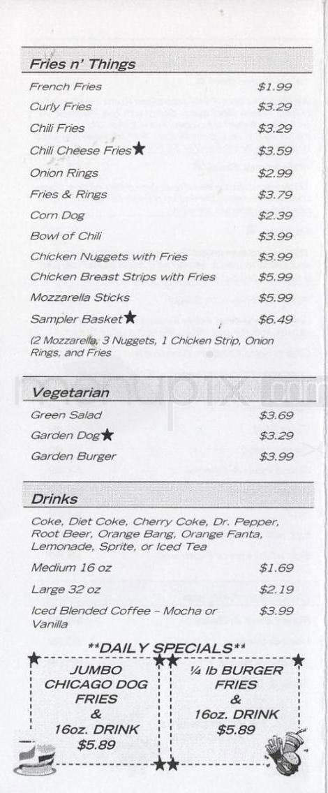 QT Chicago Dogs - Woodland Hills, CA menu_pic